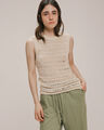 Top Tejido Beige,ARENA