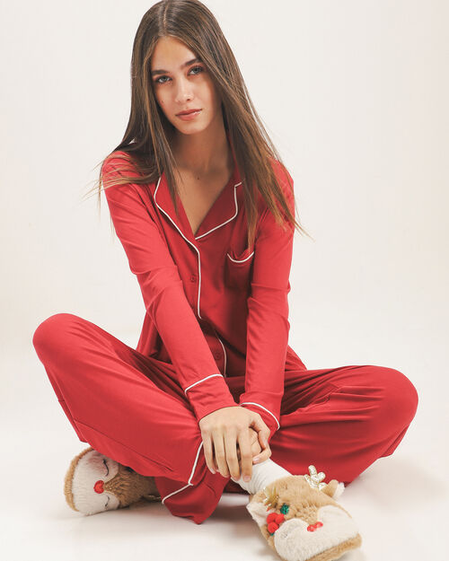 Conjunto Pijama Roja
