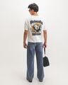 Playera Caf&eacute; Gr&aacute;fico,BLANCO