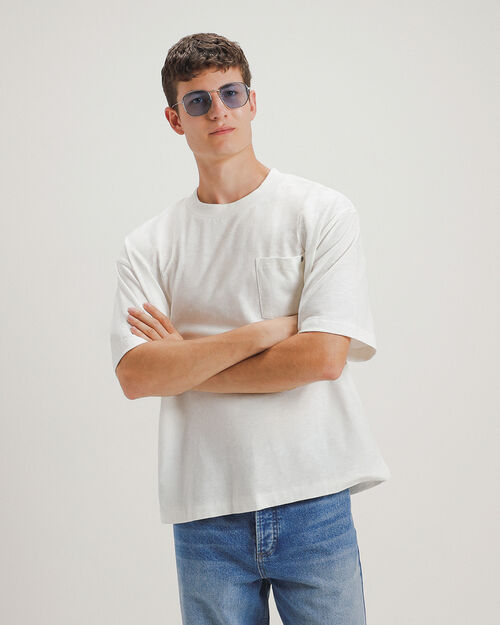 Playera Cropped S&oacute;lida