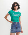 Playera Slim Dise&ntilde;o,VERDE CACTUS