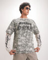 Playera Doble Manga,OLIVO