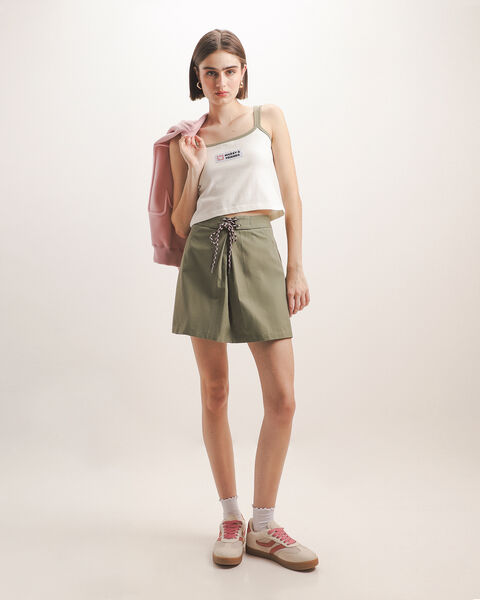 Falda Verde Jaretas