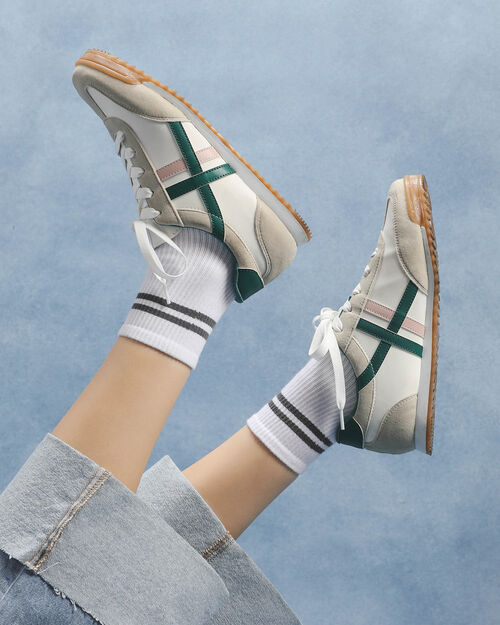 Tenis Blancos Retro