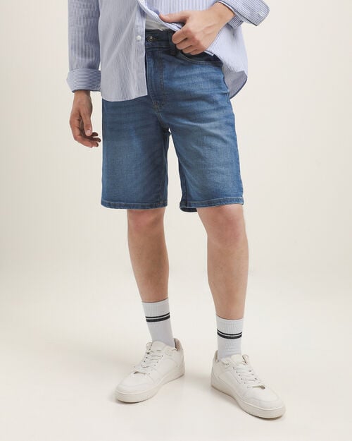 Bermuda Azul Fit Slim