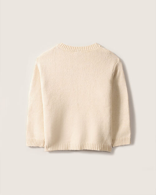 Suéter Blanco Flores