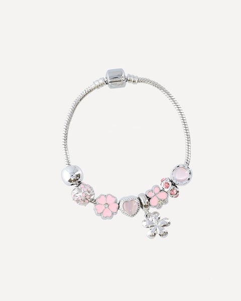 Pulsera Plata Charms
