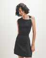 Vestido Corto Negro,NEGRO