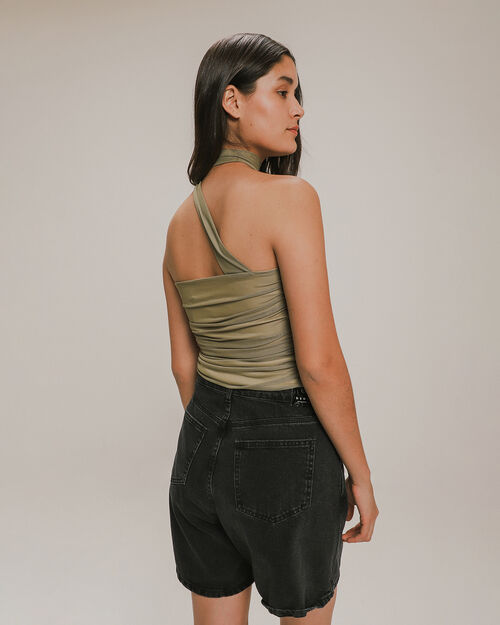 Top Strapless Verde
