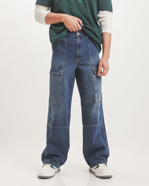 Jeans Baggy Azul