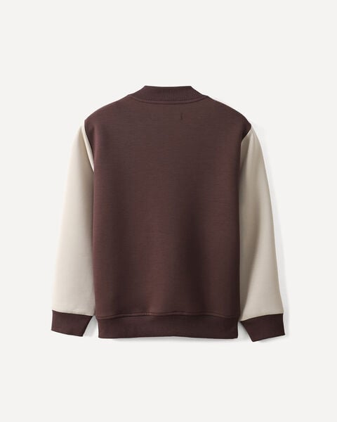 Sudadera Botones Bomber
