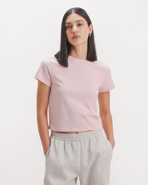 Playera Fit Regular Rosa