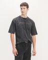 Playera Negra Oversize,NEGRO
