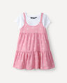 Conjunto Playera Y Vestido,ROSA