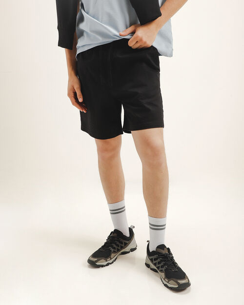 Short Negro S&oacute;lido