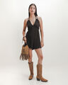 Jumpsuit Tirantes Negro,NEGRO
