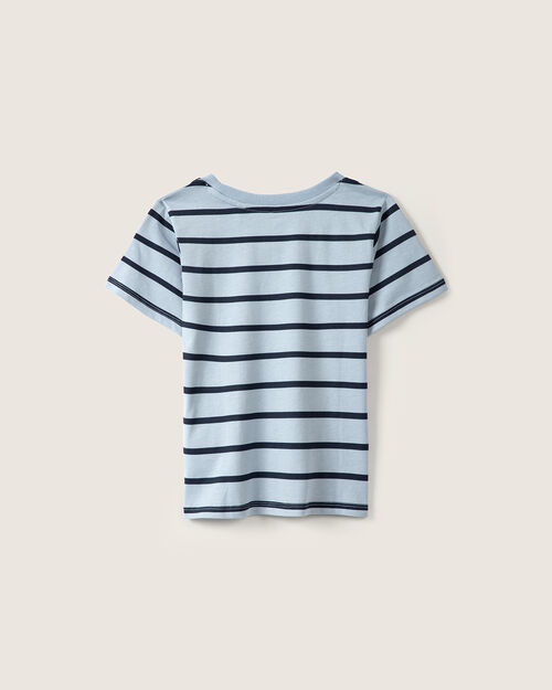 Playera Manga Corta Rayas