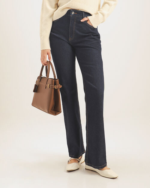 Jeans Azul Fit Flare