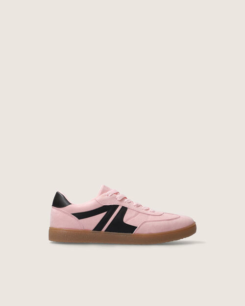Tenis Retro Contraste Rosa