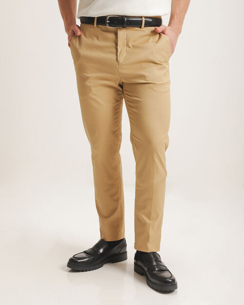 Pantalón Slim Beige
