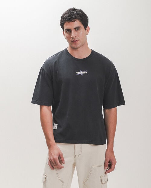 Playera Oversize Estampada