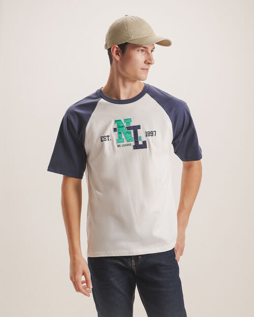 Playera Blanca Fit Relaxed