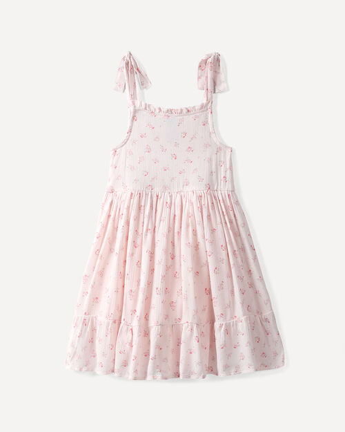 Vestido Rosa Flores