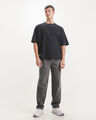 Jeans Fit Relaxed,GRIS