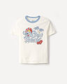 Playera Gr&aacute;fica Stitch,BLANCO
