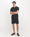 Short Casual Negro,NEGRO