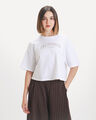 Playera Boxy Blanca,BLANCO