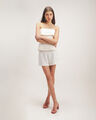 Top Blanco Strapless,BLANCO HUESO