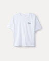 Playera Blanca Relaxed,BLANCO