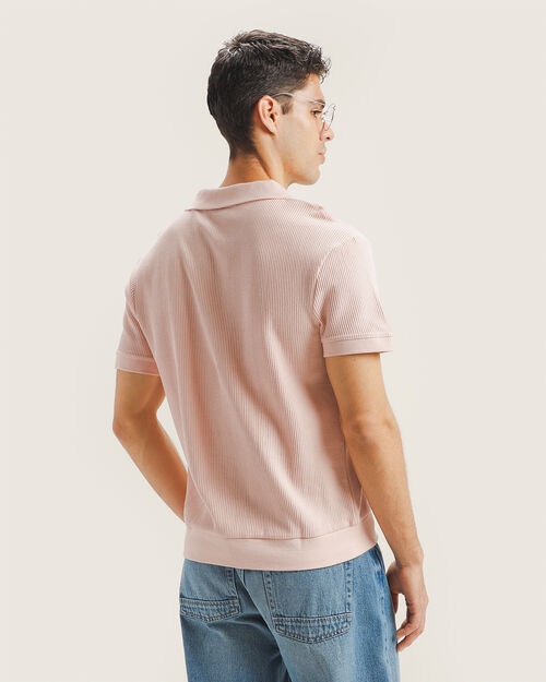 Polo Rosa Semiajustada