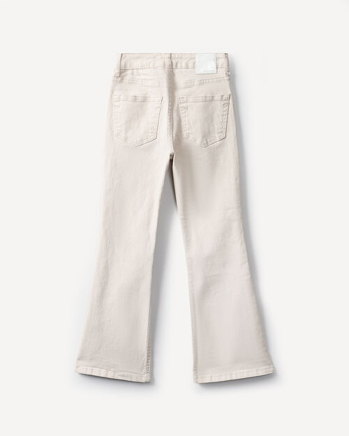 Jeans Flare Beige