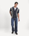 Jeans Azul Marino Fit Straight,AZUL MARINO