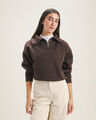 Sudadera Rosa Cerrada,CAFE