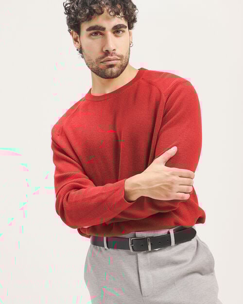 Suéter Cerrado Rojo