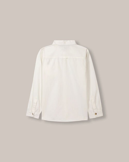 Camisa Blanca Manga Larga