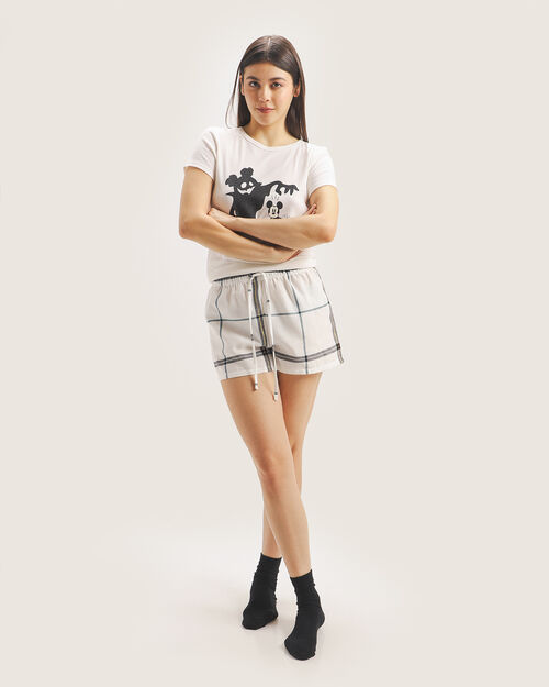 Short Pijama Cuadros