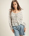 Blusa Manga Larga,BLANCO P1