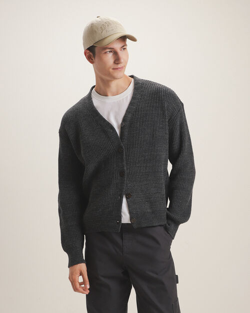 Su&eacute;ter Gris De Punto