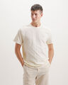 Playera Textura Bordada,CREMA