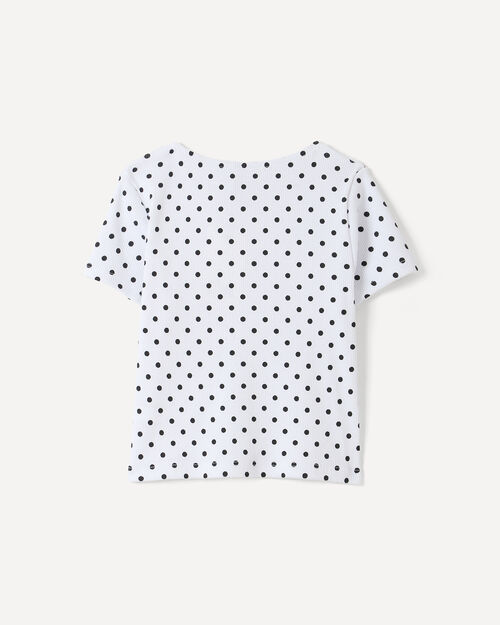 Playera Blanca Mo&ntilde;os
