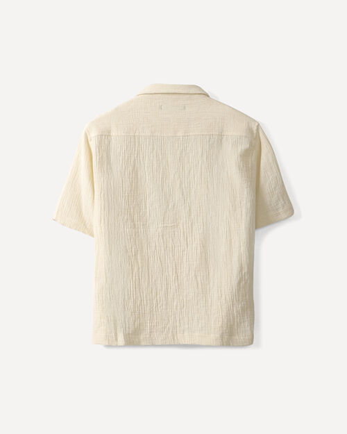 Camisa Estampada Beige