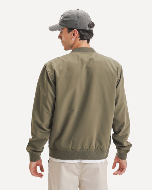 Chamarra Bomber Verde