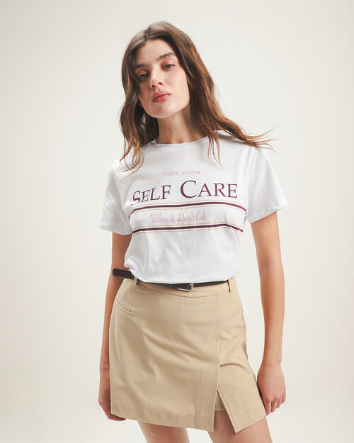 Playera Blanca Con Diseño