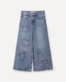 Jeans Wide Leg Corazones,AZUL MARINO
