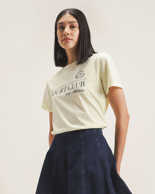 Playera B&aacute;sica Amarilla