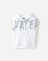 Sudadera Sin Mangas,BLANCO